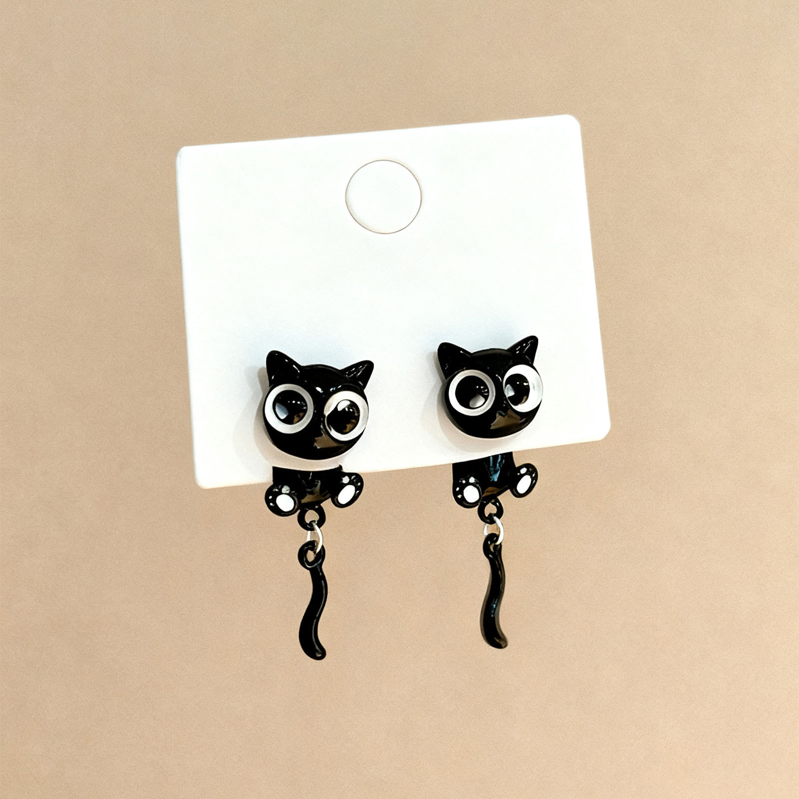 E-shop 1 Paar modische, blumenförmige Ohrstecker für Damen, geeignet für Frühling und Sommer, mit einem einfachen, geometrischen Design mit einem
