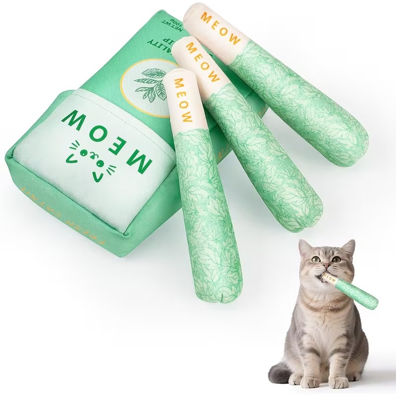 E-shop 3er-Pack seltsame Spielzeuge für Katzen, niedliche und Selbstbeschäftigungsspielzeug, interaktiv für den Innenbereich und Stressabbau,