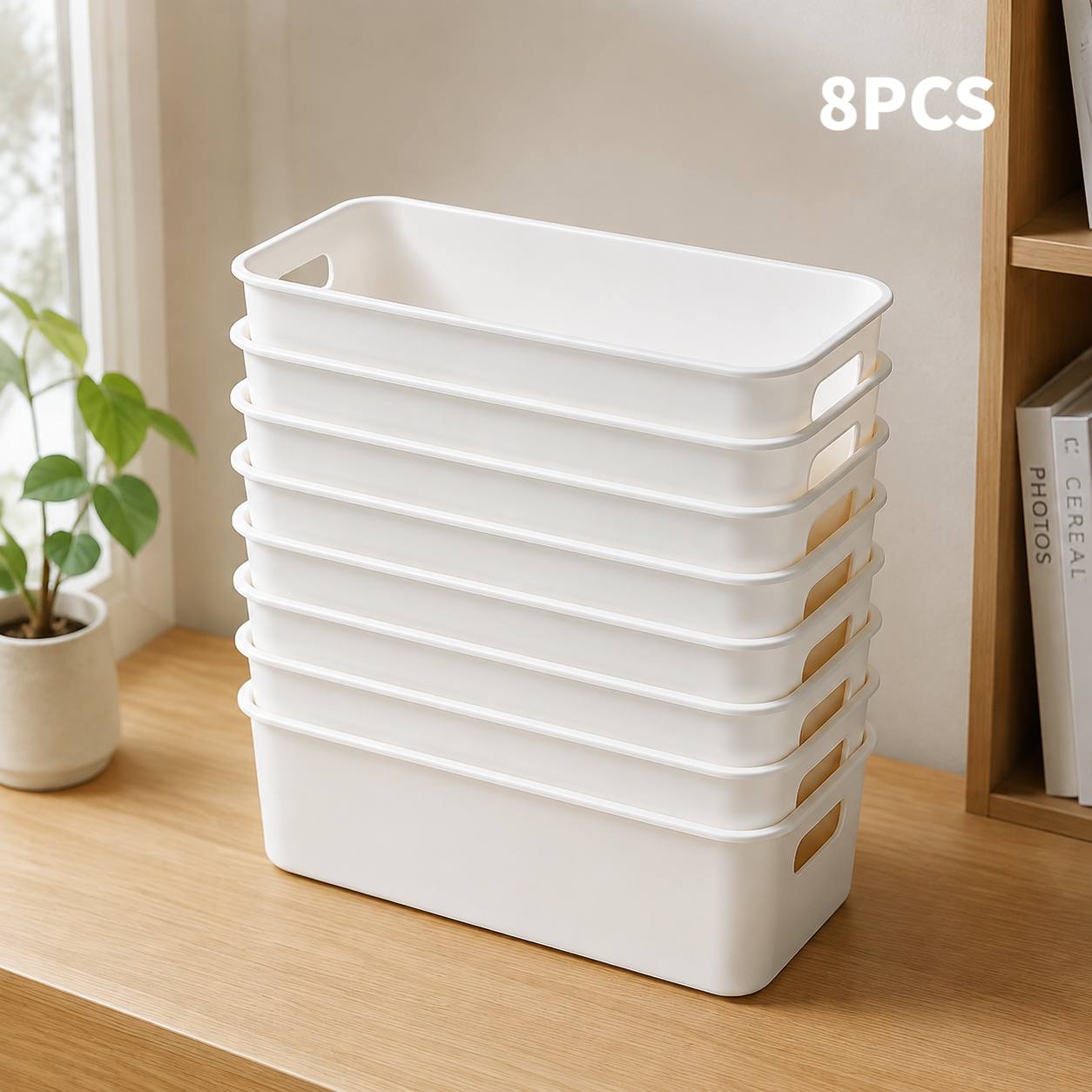 4/8pcs Multi-Functional Storage Box Set