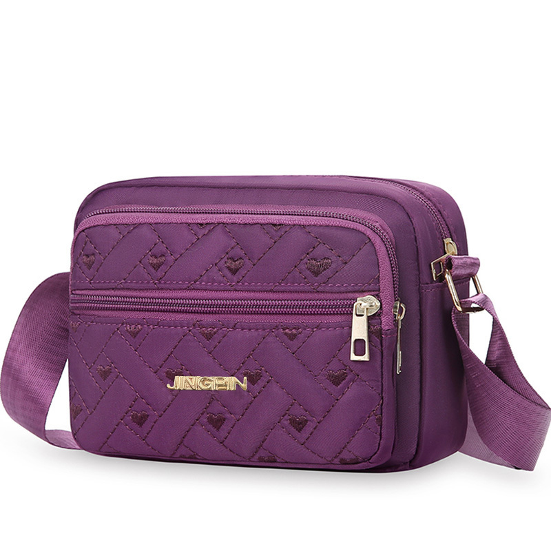 TEMU Sac à Bandoulière Femme - Sac à Épaule Décontracté Multicolore pour Noël et Automne-Hiver - Spacieux et , Idéal pour un et les Activités