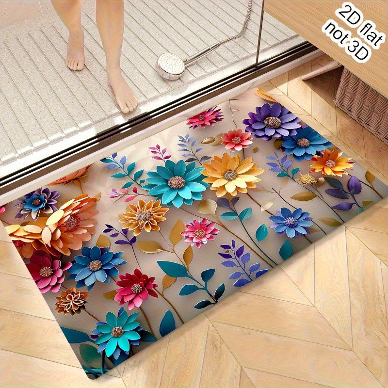 flower mat sold on Temu United States