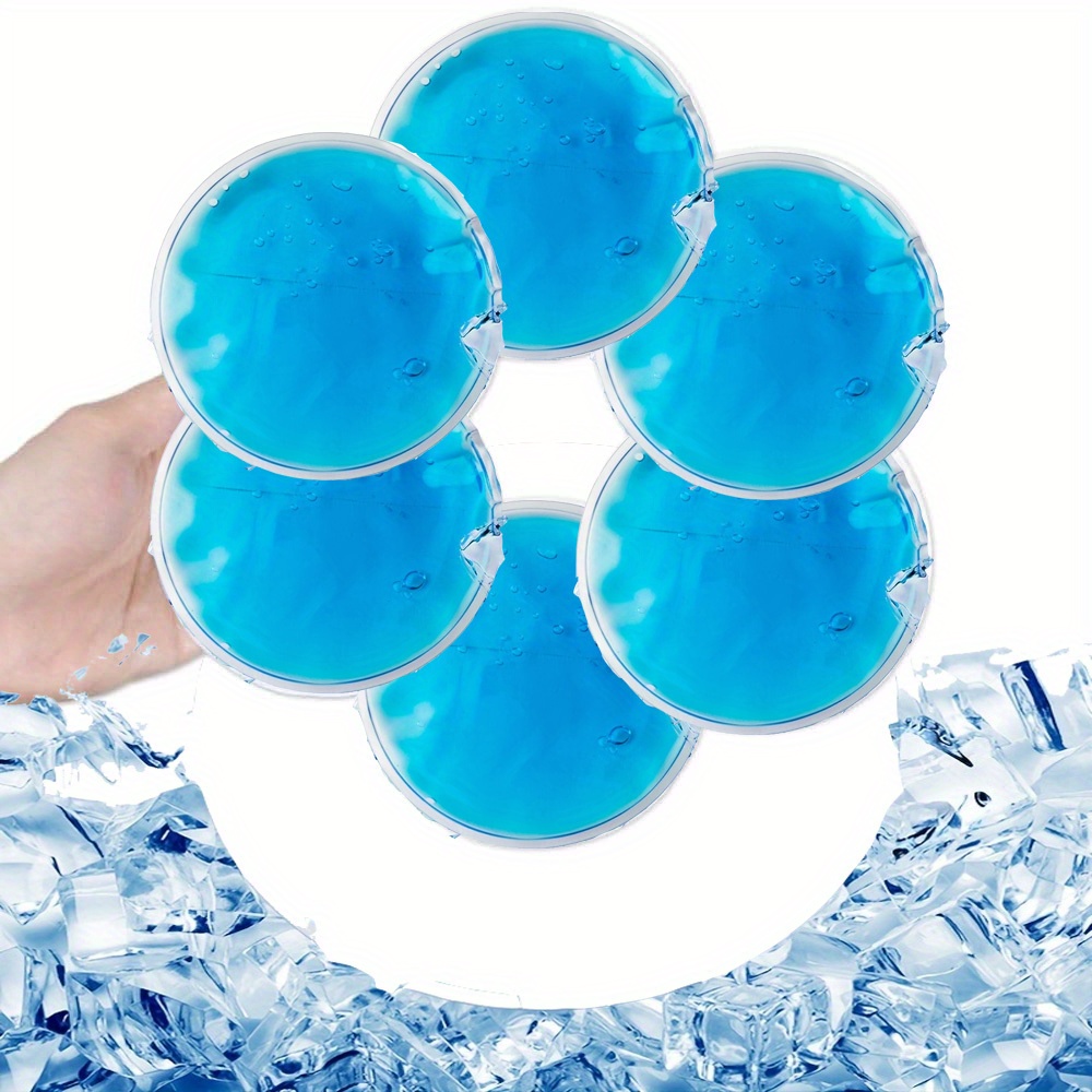 5pcs Reusable Cold & Hot Compress Packs - Painless Relief for Face, Hands & Feet, & Joint Care Suitable for Post-Exercise, Travel, Flights, Nighttime Relaxation - Unisex for s