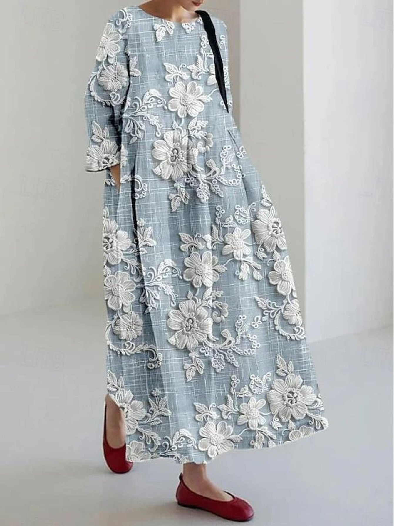 ladies cotton dresses sold on Temu United States