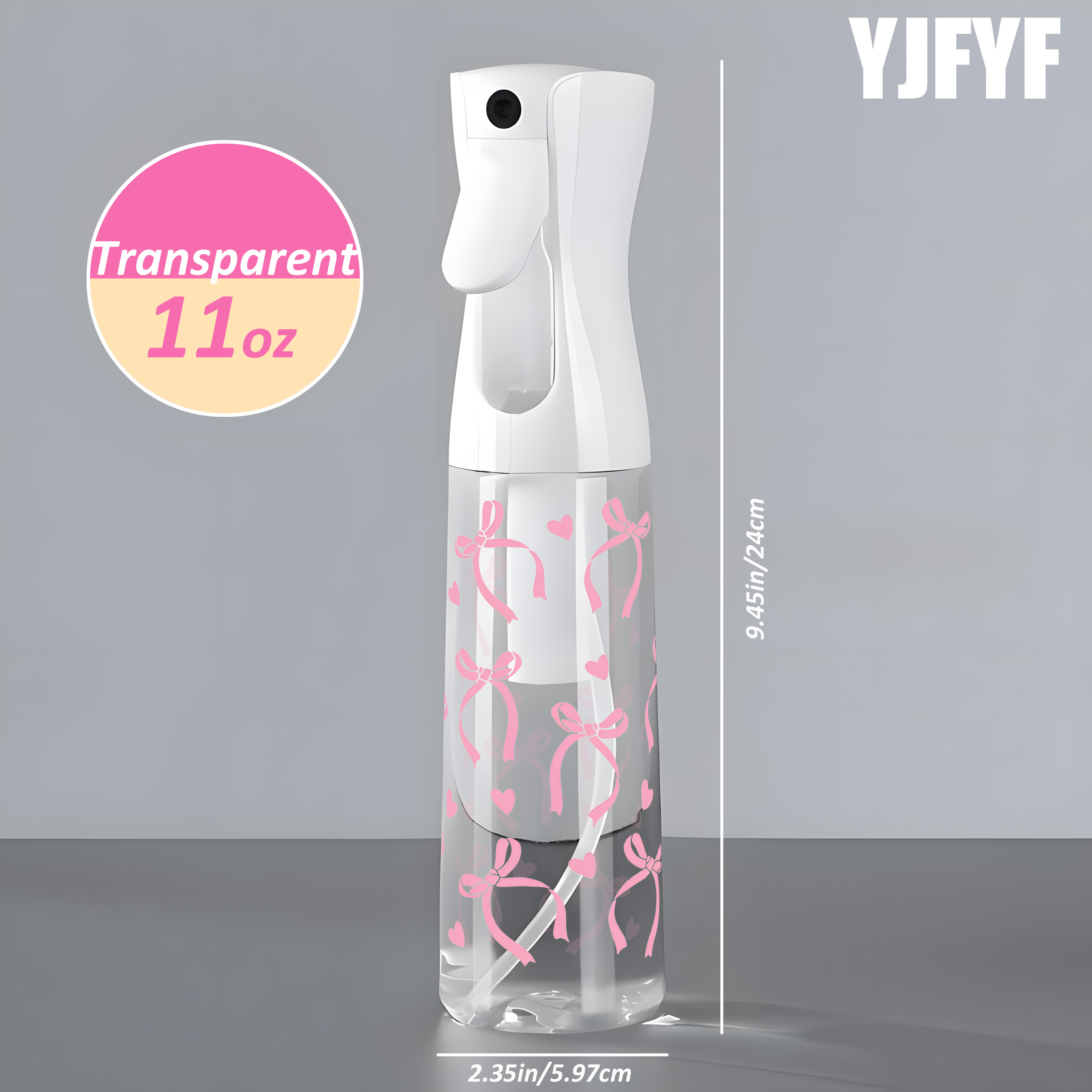 Image of 1pc High-pressure Spray Bottle With Refillable & Continuous Spray - Compatible For Alcohol, Essential Oils Suitable For Hair Styling, Plant Care, Salon Use - Plastic Bottle With Refillable System