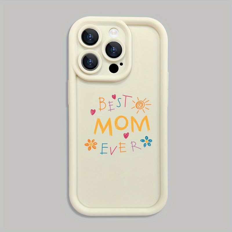 TEMU Phone Case: English Pattern High-rim Protective Phone Case, Soft Protective Cover. Suitable For Iphone 16/15/14/13/12/11/7/8/se/plus/pro