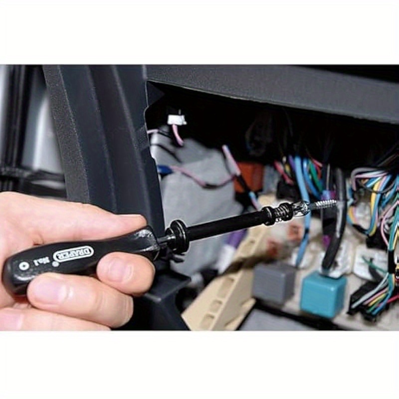     2 piece screw holding mechanics screwdriver set   resistant plastic grip hand tools set flathead and pz type screwdrivers svcm steel blades 27591 Product details 1