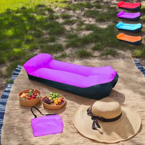 inflatable beach chairs sold on Temu United States