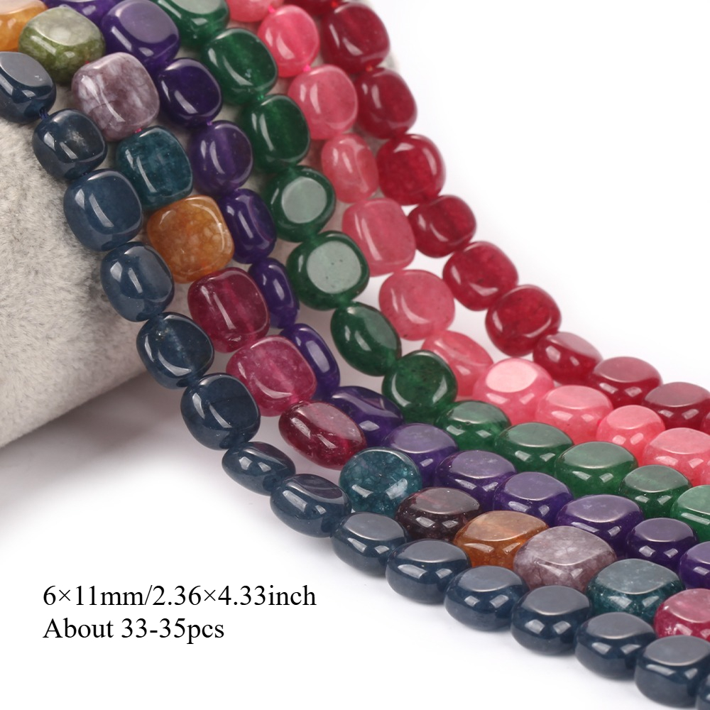 ASVRAI Natural Stone Beads for DIY Jewelry Making, Multicolor