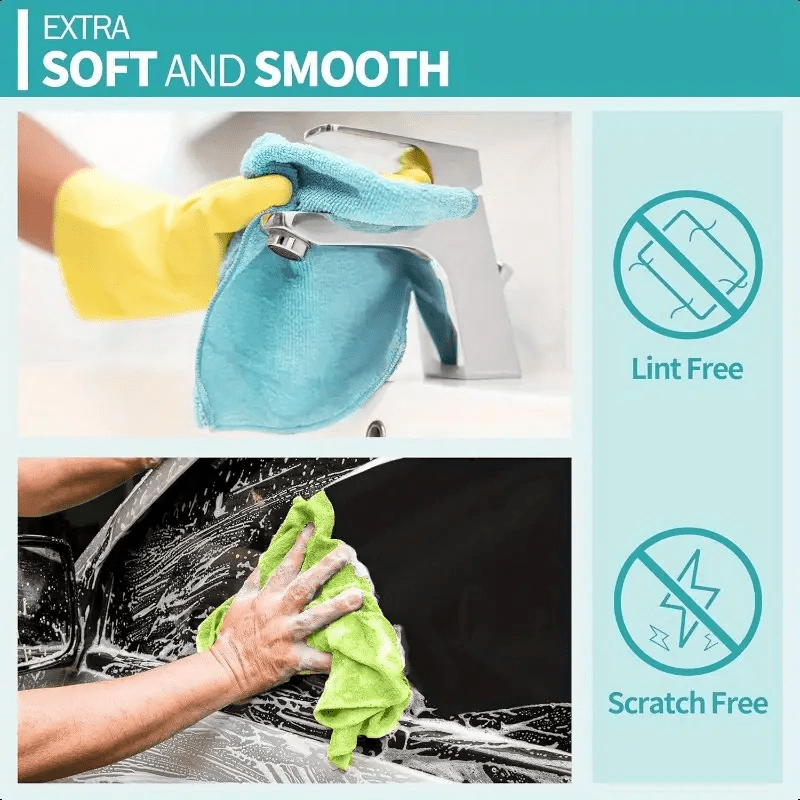 27pcs Multi-Functional Quick-Drying Cleaning Towel Set