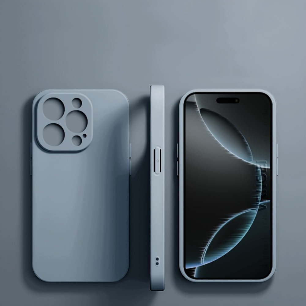 Silicone Phone Case Suitable for Iphone 11, 12, 13, 14, 15, 16 Plus Pro Promax XS/X XSMAX 16E, High-End And Stylish/FYT