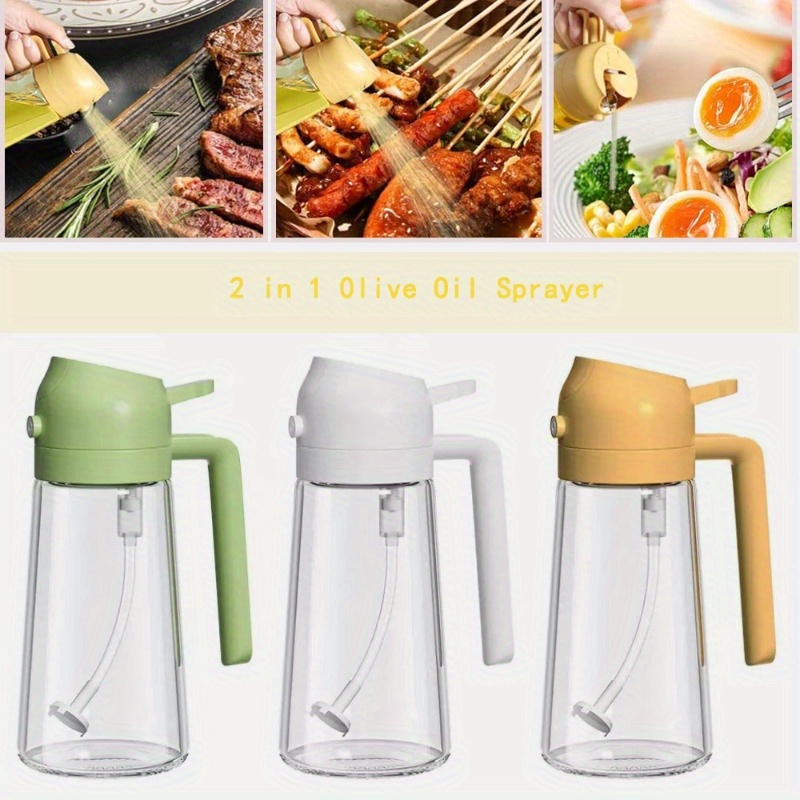 thumbnail image 2 of Neehows Oil Spray Bottle Dispenser For Kitchen Cooking, 470ml 2 of 13