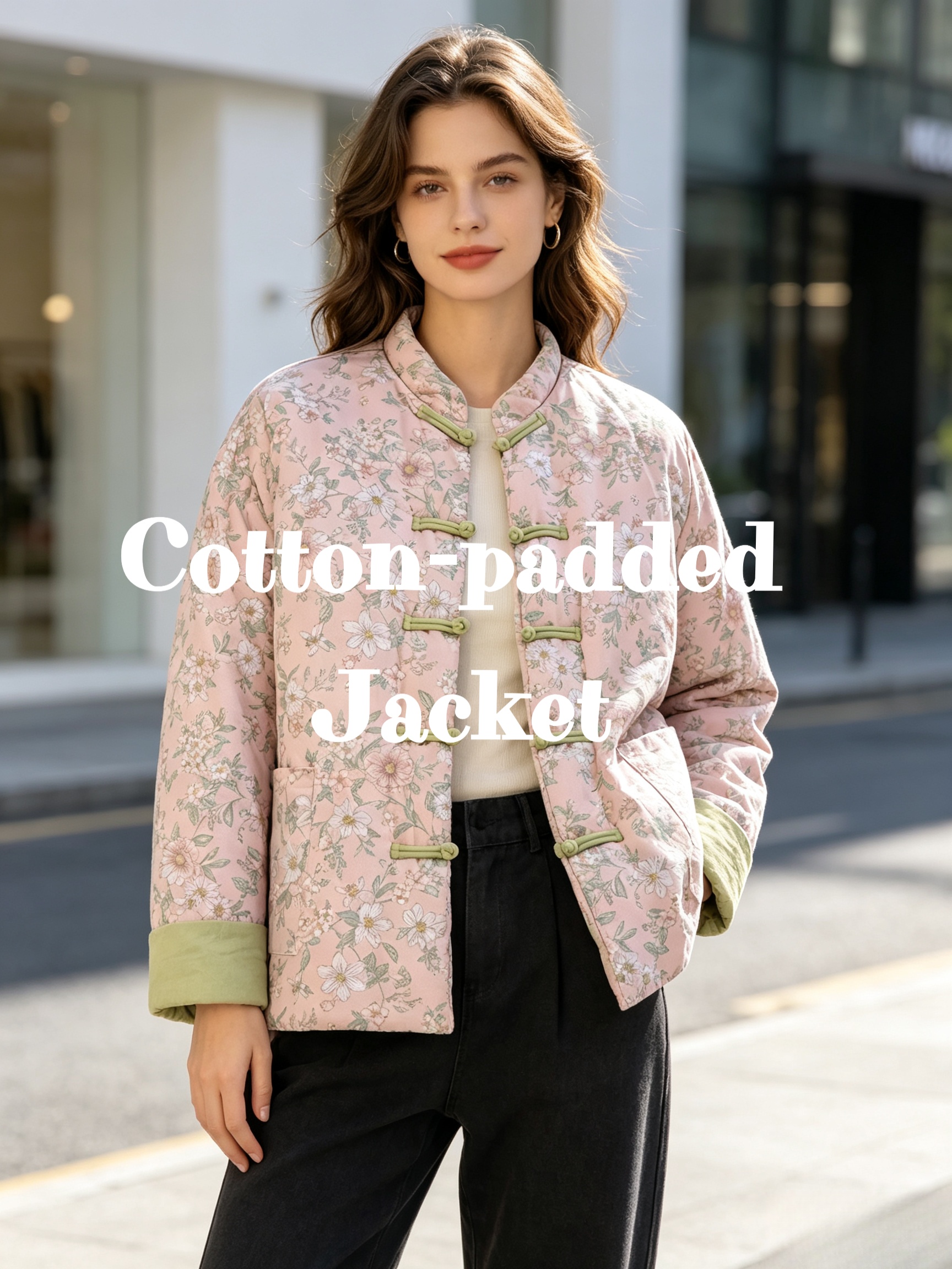 chinese jacket women sold on Temu United States