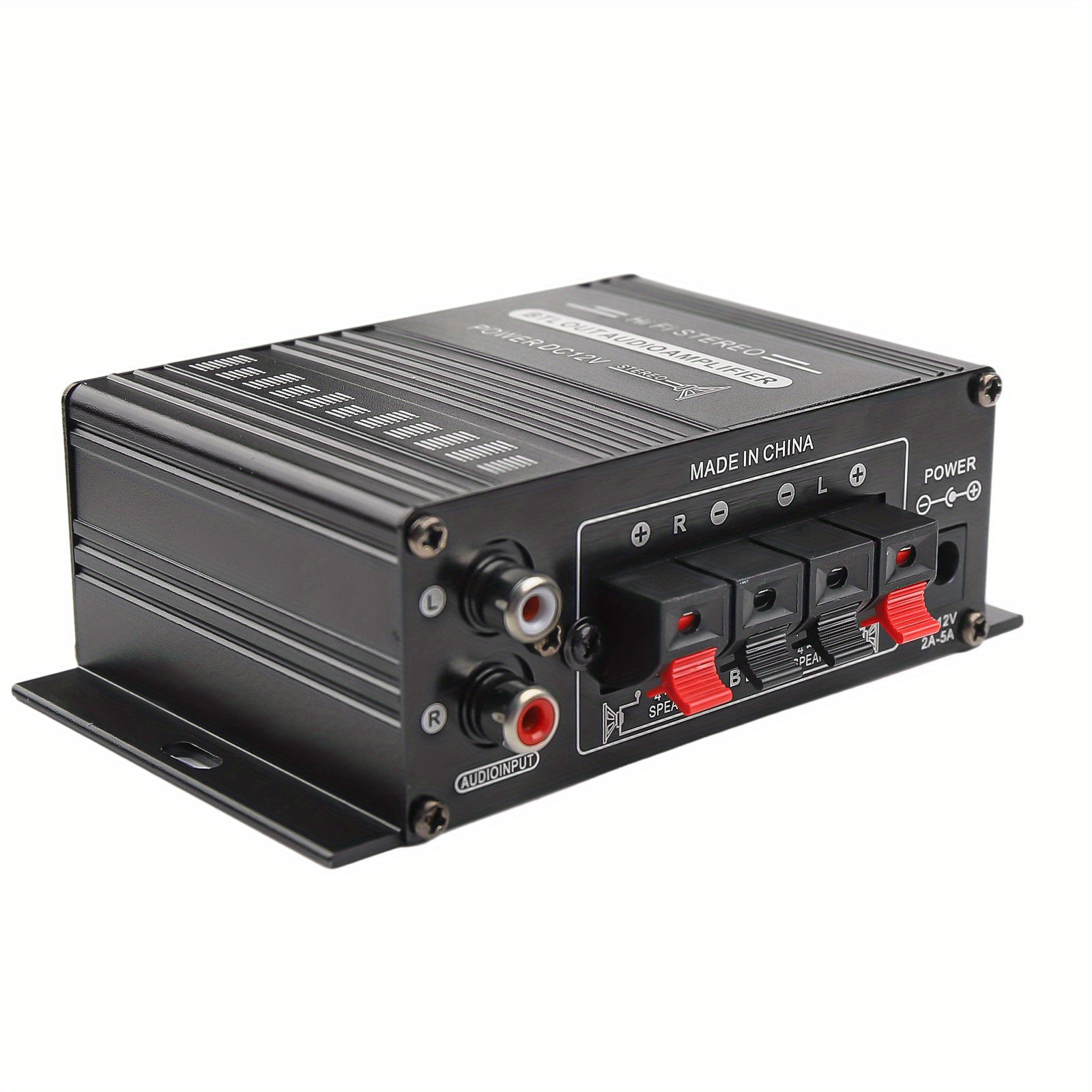 TEMU Hifi Stereo Digital Amplifier Dual Channel Powerful Stereo Audio Power Amplifier Hifi Amp