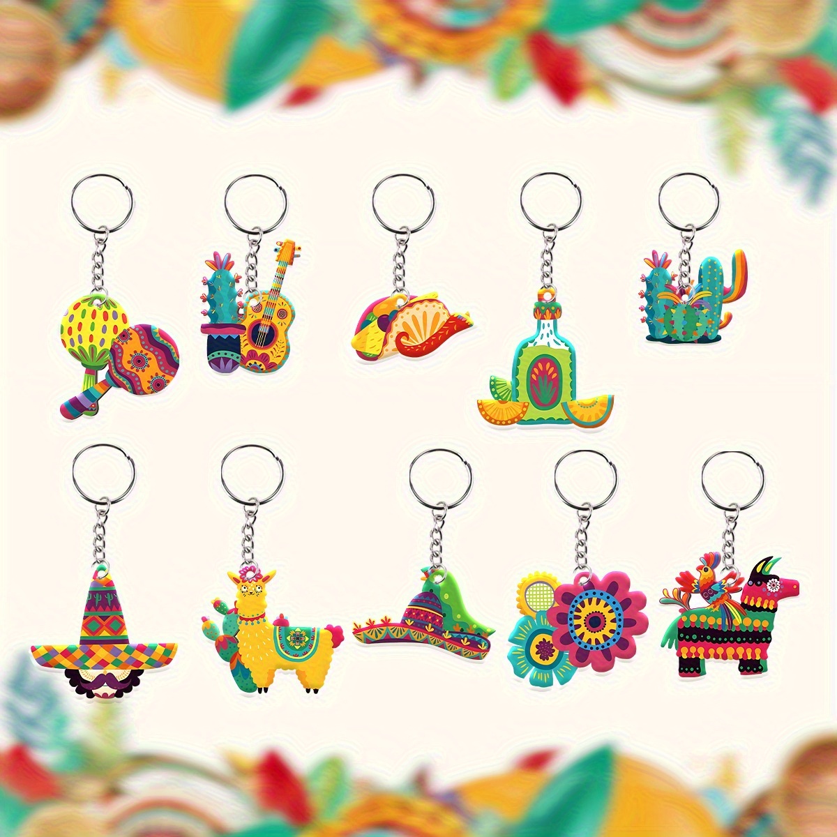 12 Stück Mini-Sombrero-Hüte Aus Stroh – Braun, 5,9 Zoll, Für Fiesta-Party-Deko