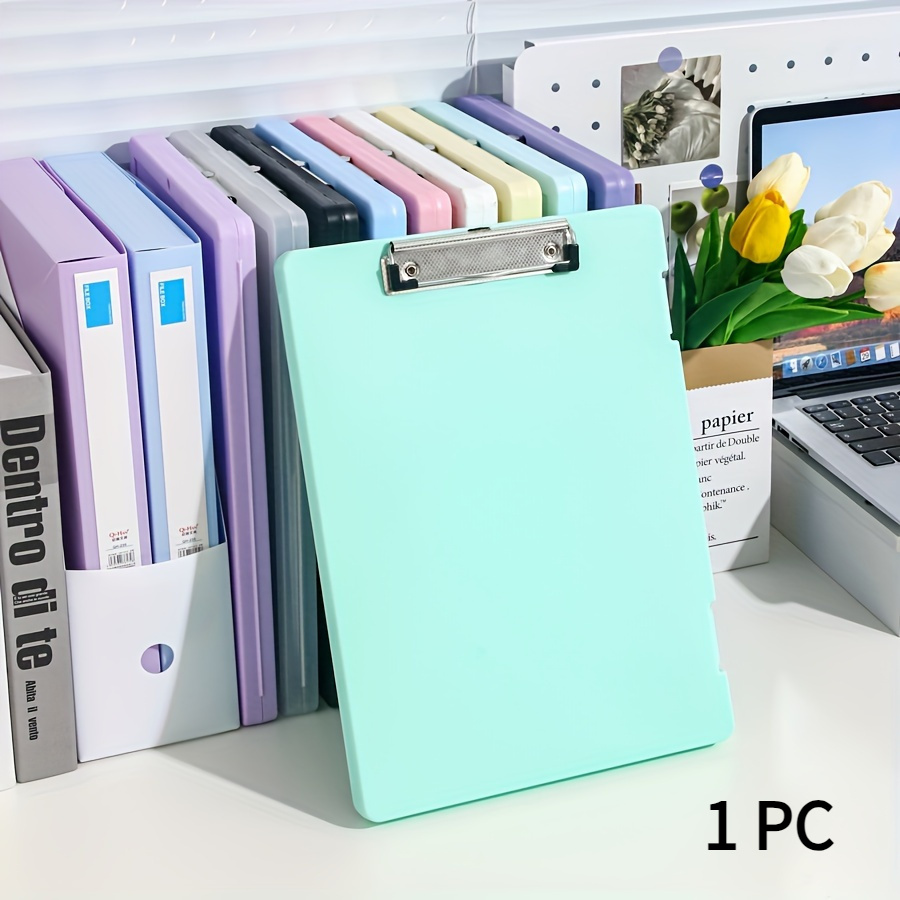 

1pc A4 Folder With Organizer With Clipboard, Multi- Pad, Organizer For Office And Student Storage