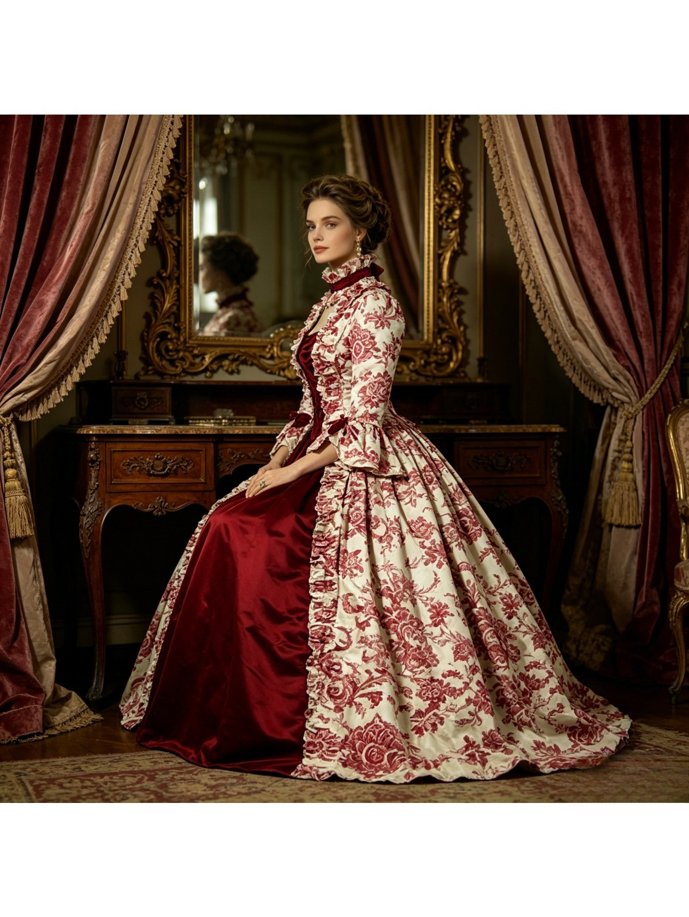victorian dress sold on Temu United States