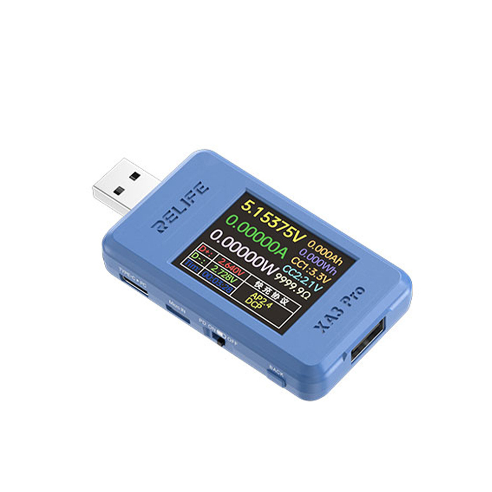 1pc XA3   Meter, 1.77-Inch Digital Multifunctional  , USB Tester, Identification And Testing Tool, Industrial Semi-Finished Instrument And Meter