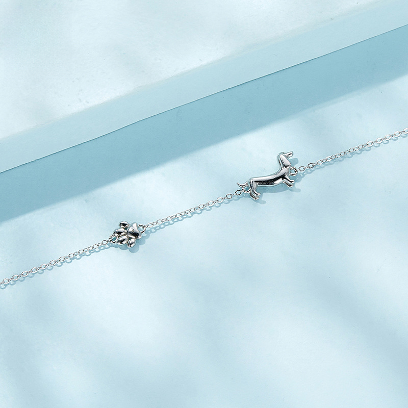 Cute Dachshund Bracelet, Unisex Versatile Accessory
