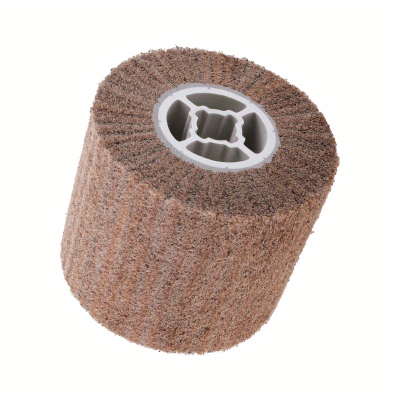 1pc 120x100mm Satin Finishing Roller- Non-woven Comb Grain Grinding Mop For Metal/polishing