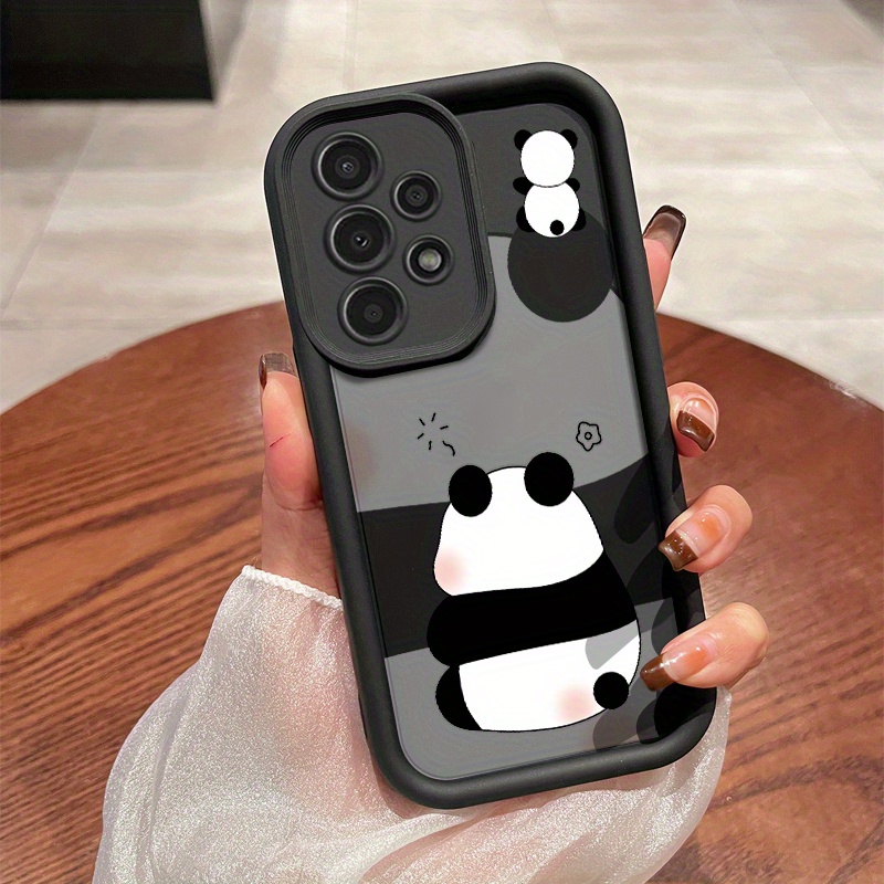 TEMU Phone Case: Cute And Soft Cartoon Panda Back Pattern Phone Case For Galaxy A01/a02s/a03/a03s/a05/a10s/a11/a12/a13/a14 5g/a15