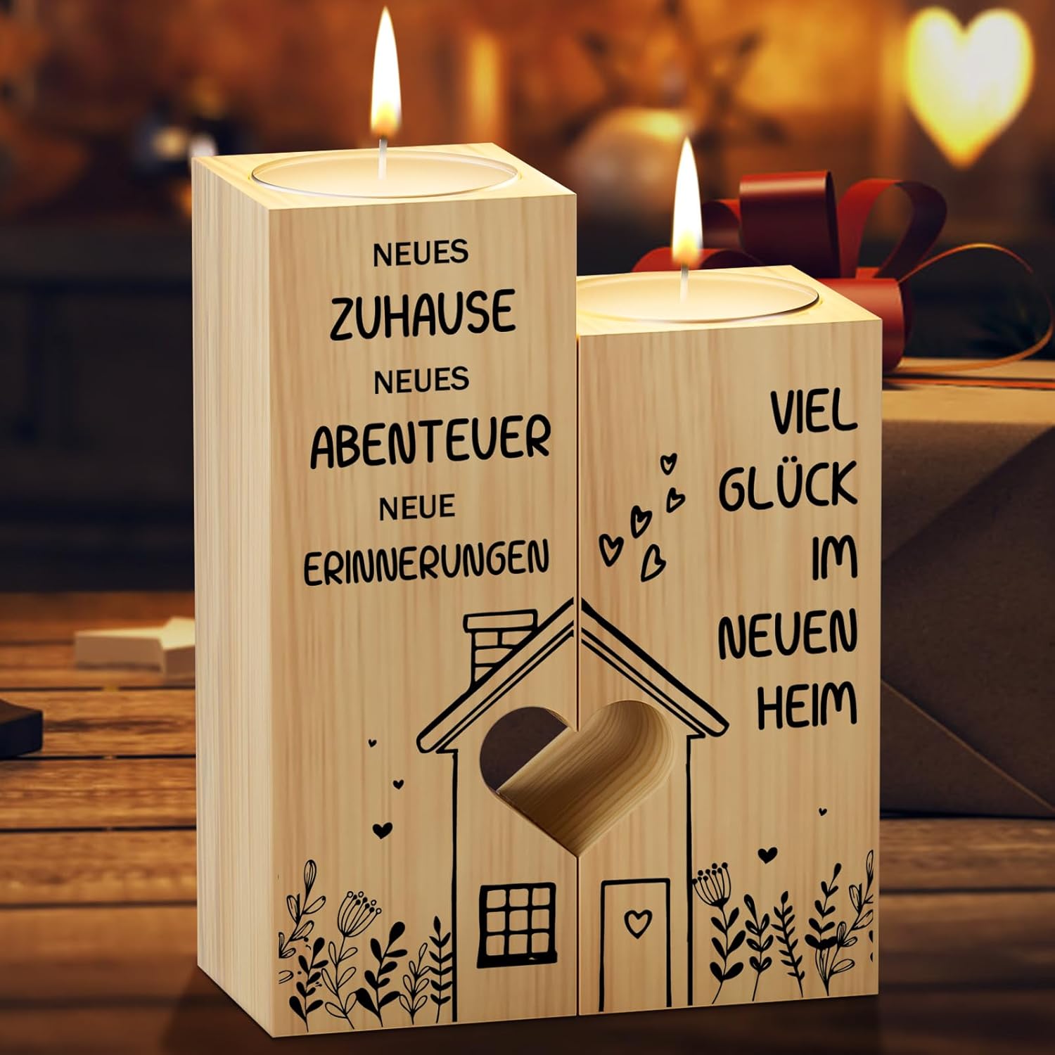 Image of Housewarming Gifts Home, Candle Holder, Housewarming Gift For Housewarming, Good Luck In Home, Topping-out Gift For Girlfriend, Women, (housewarming Gift)