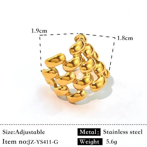 a new stylish vintage ring in of a made of stainless steel suitable for men and women