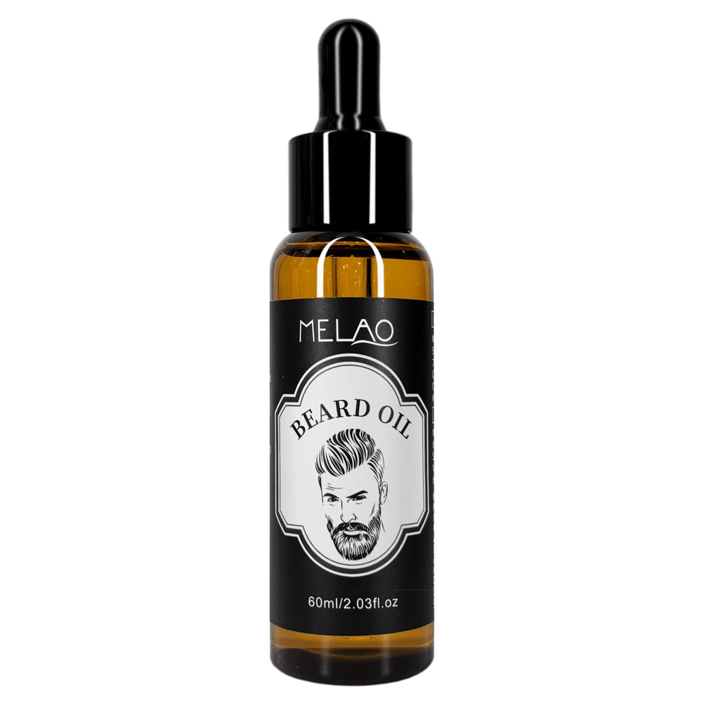 Image of Melao Beard Oil For Men, Beard Oil With Jojoba & Argan Oil, Beard & Skin, Frizzy Beard, Non Greasy, , 60ml