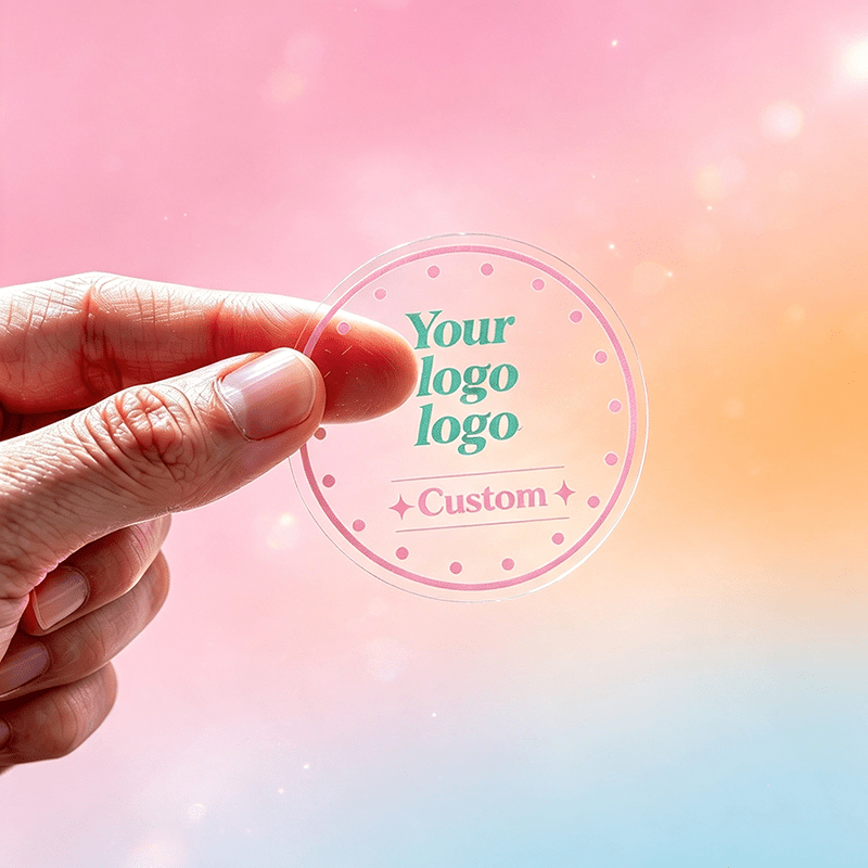 Custom Stickers Available in Multiple Sizes, 50/100/400 Sheets