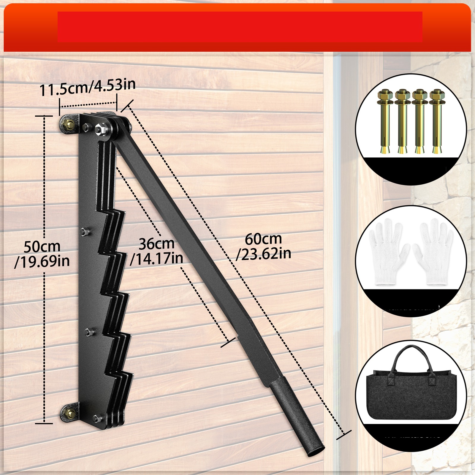 Manual Wood Splitter Cutting Blade Wood Splitter Wood-burning Stove Bag Wood Stove X 25 X 25 Cm Wood Splitter