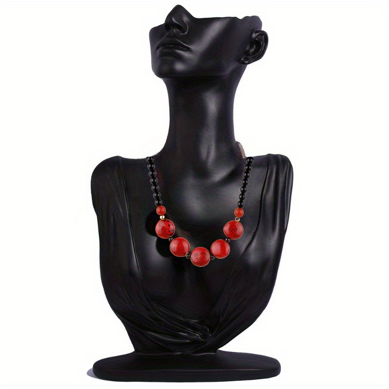 Women's Versatile Ethnic Style Ceramic Clavicle Chain Necklace