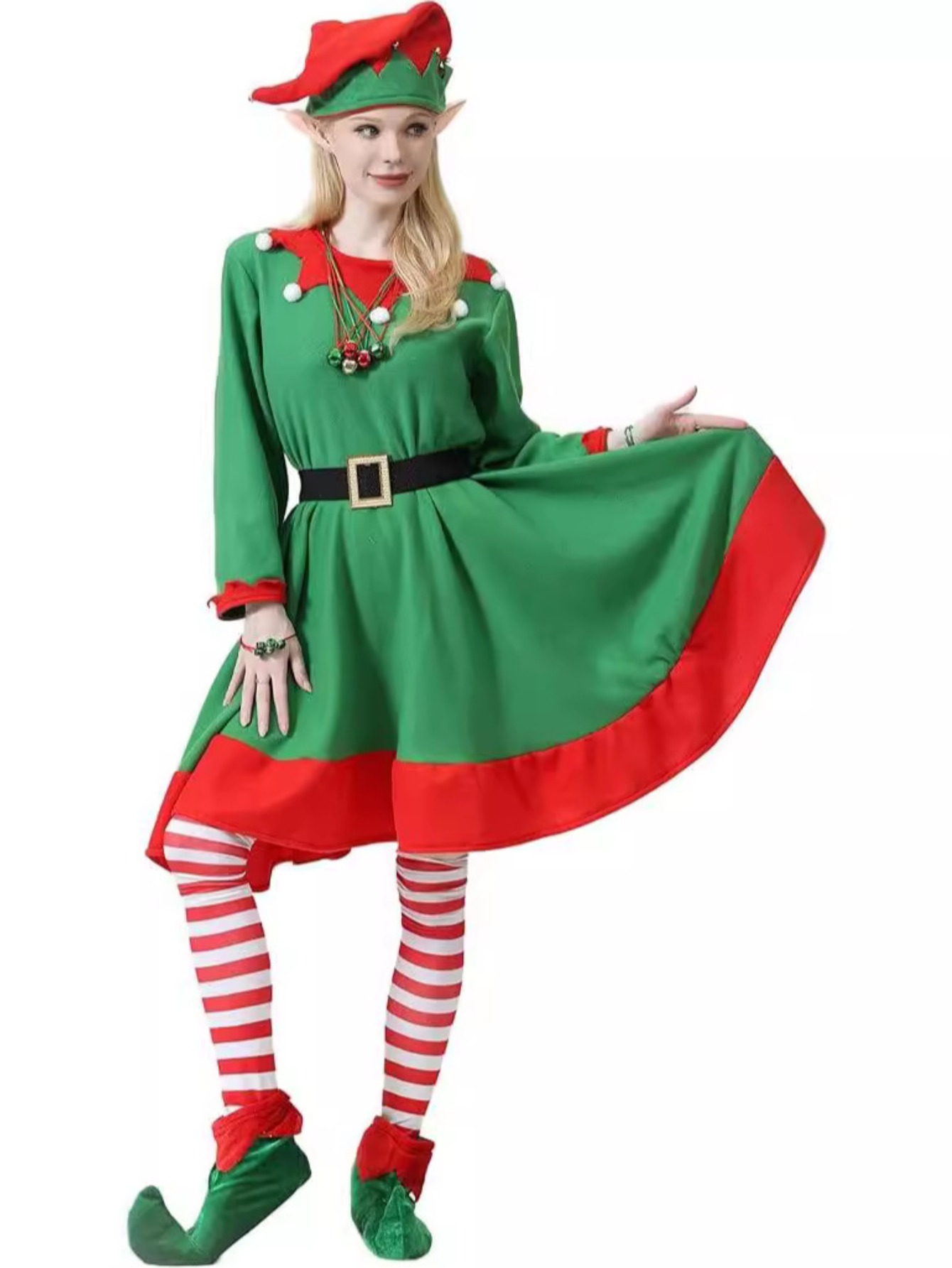 christmas christmas elf costumes role - Temu Mauritius