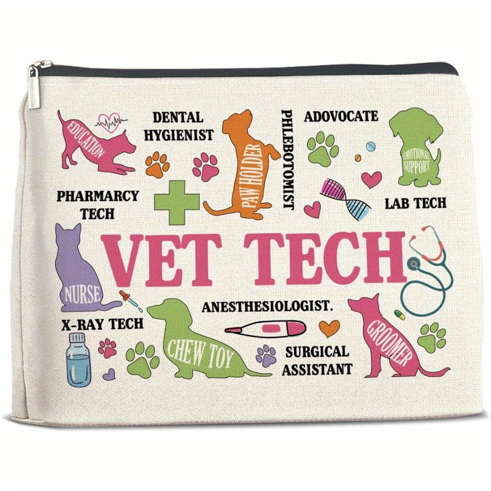 

Touch, Vet Appreciation Makeup Bag - , - Cosmetic For Technicians & Veterinarians - For Women