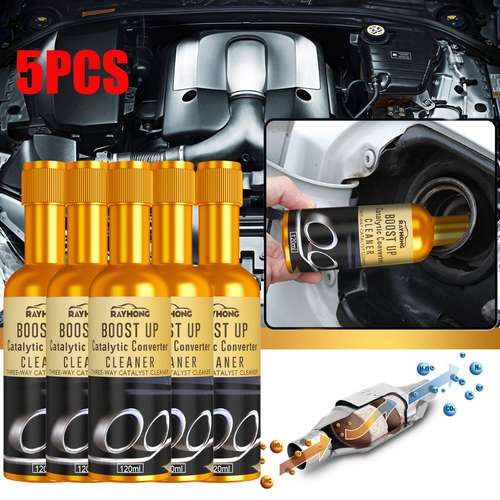 Boost Up Multipurpose Deep Cleaning Catalytic Converter Cleaner – 2 Pack (120ml Each) Exhaust Treatment