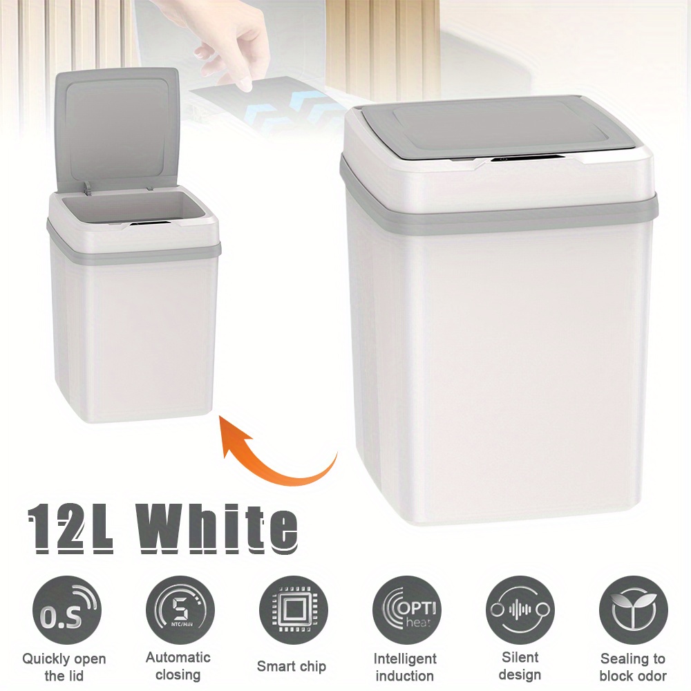 Garbage Bin, For Kitchen, Bathroom, Living Room, Multifunctional, , With Garbage Bag Holder, Halloween Decoration, Christmas Decoration