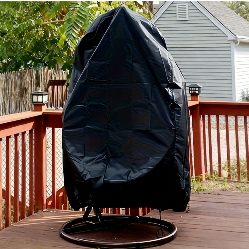 TEMU Protection Robuste pour Chaise d'Extérieur, Housse Universelle pour Chaise Suspendue, Balançoire de Patio et Chaise en Rotin