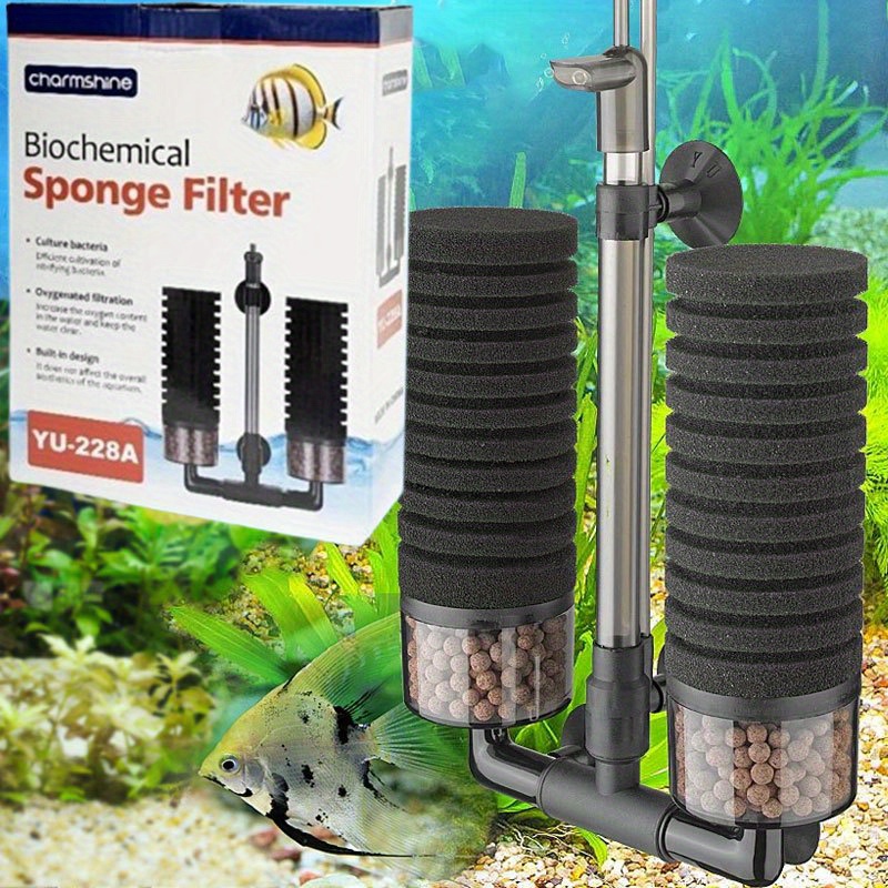 Vorfilter-Schwammrolle Für Aquarien - 6 Stück, Für Süß- & Salzwasser, Schützt Vor Verstopfung