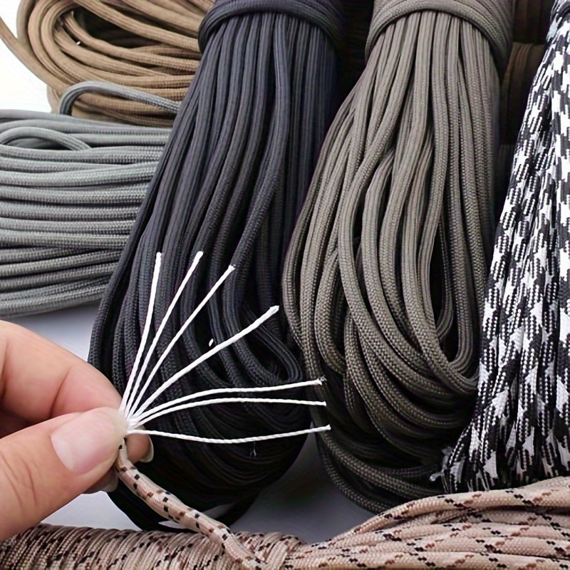 durable   rope suitable for outdoor emergencies camping and diy bracelets   in 4mm thickness and three lengths 7 5m 15m 30m