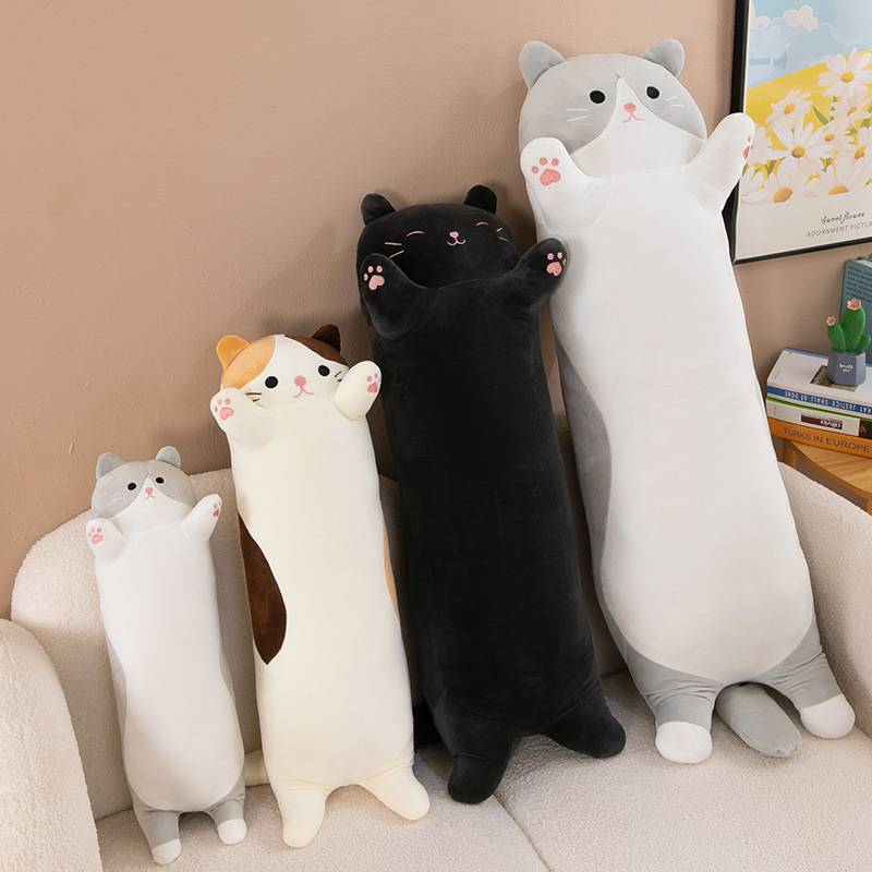 Cuscino Per Sedia A Forma Di Zampa Di Gatto, Morbido E Soffice, 60x52 Cm, Blu/Grigio/Rosa, Per Ufficio E Casa
