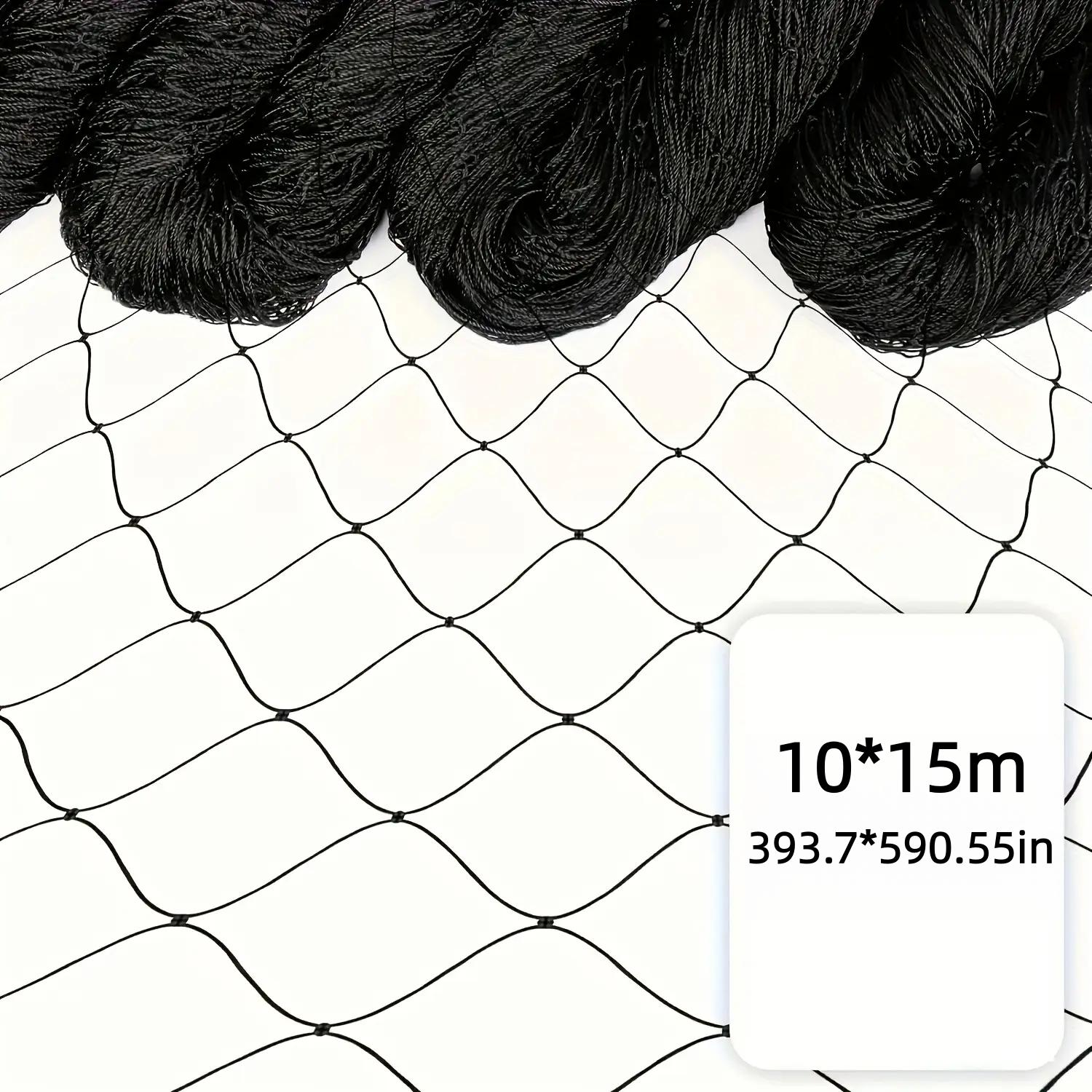 1pc 10m X 15m Garden Net, Fruits And Vegetables, For Outdoor Fences, , Clean, And Reusable Heavy-duty Net - Durable Mesh