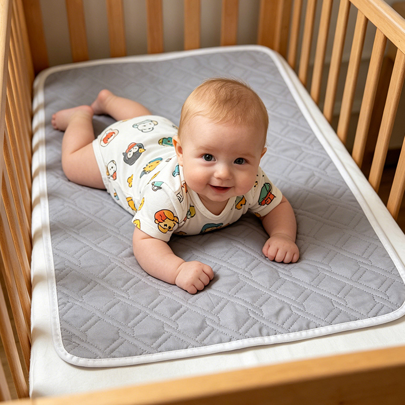 2pcs Solid Color Changing Pad Set for Babies