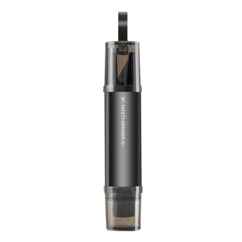 A Single Piece Tool For Breaking Car Windows, Featuring A Cutting Blade And A Safety Hammer, This Multifunctional Device Is Ideal For Vehicles And For Emergency From For Home