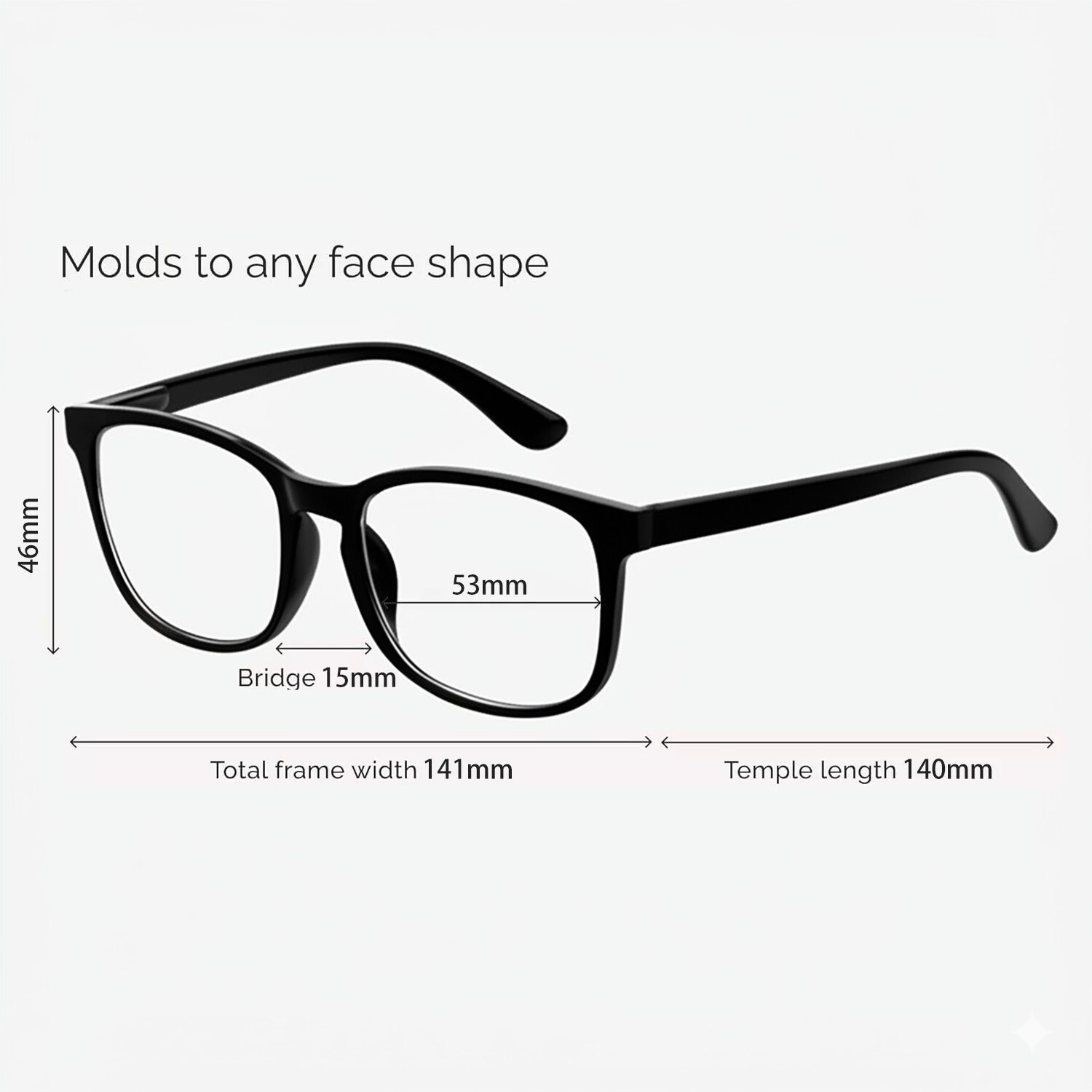 5 Pack Anti-Presbyopia Reading Glasses with Presbyopia - Full-Frame Elliptical Computer Eyeglasses Suitable for Men & Women, Digital Screens, Books, Smartphones - No Needed