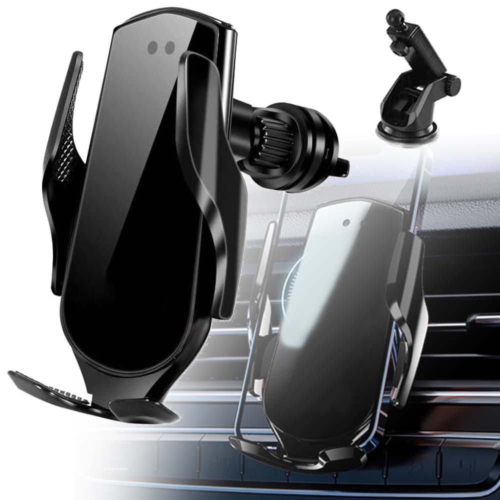 Car Air Vent Holder, Phone Stand For Vehicles, Black Phone Mount