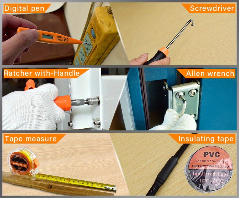 11pcs rubber handle woodworking chisel tool set Product details 2