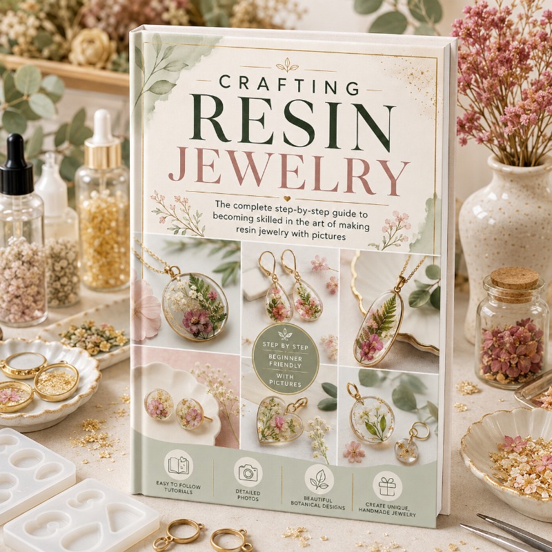 Resin Jewelry Making Guide for Beginners with Step-By-Step Tutorials