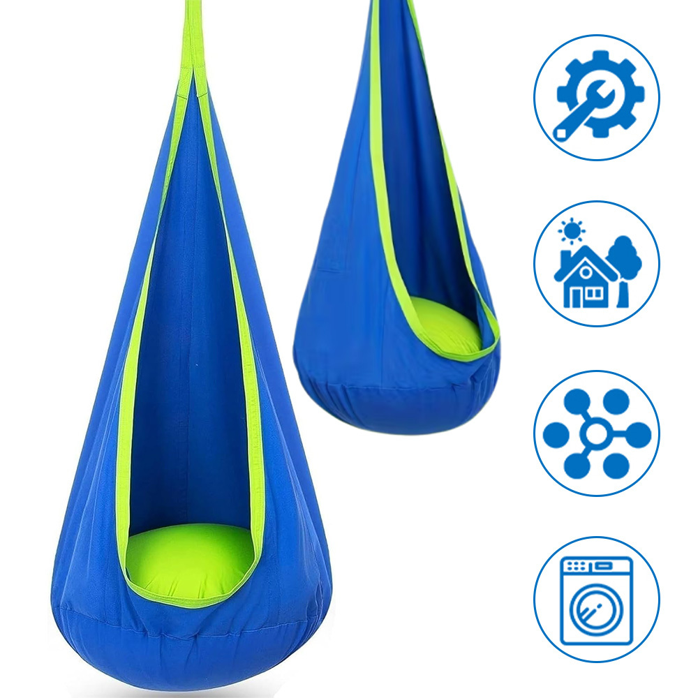 Outdoor Hanging Chair Swing 160 X 70cm Weight Capacity 150kg Suitable For Reading, Relaxing, And Play