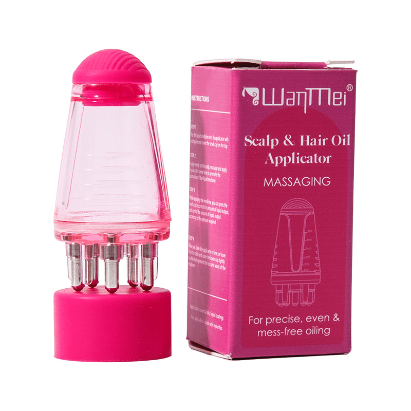 Professional Root Comb, Essential Oil Applicator, Hair Oil Dispenser Bottle, Portable Scalp Massage Comb, Soft Scalp Massage Brush, Home Hair Care, Tools, Manual Head Massager