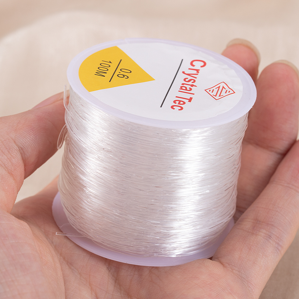 100m roll transparent elastic cord round elastic cord Temu Norway