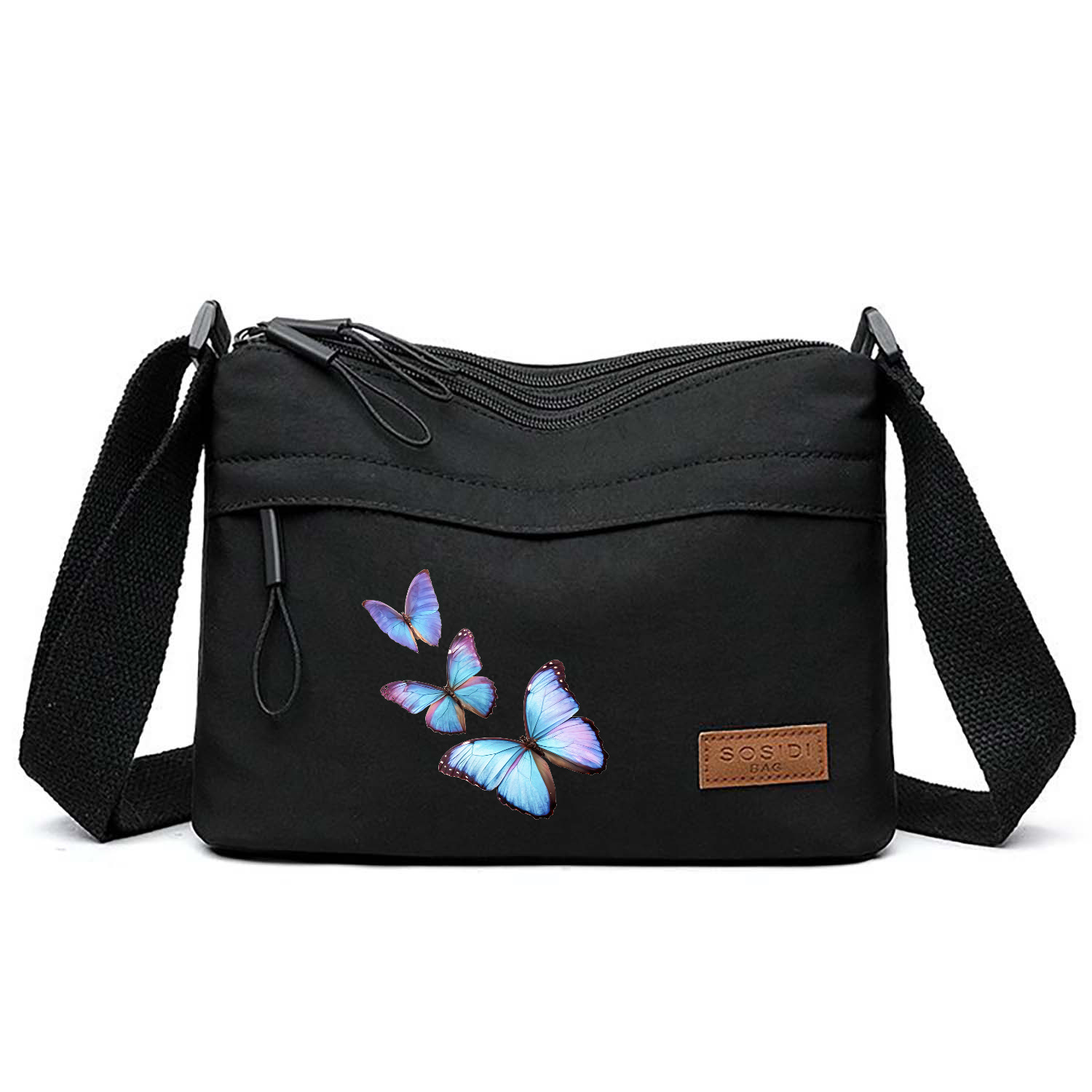 TEMU Borsa a tracolla , motivo a tema , borsa a spalla multifunzionale, e casual, design con -scomparto, borsa a tracolla quadrata versatile, adatta