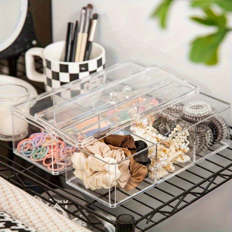 hair tie organizer box